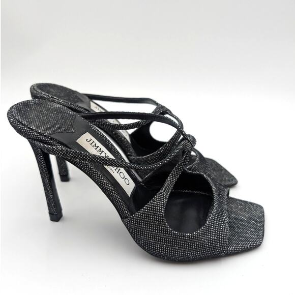 Jimmy Choo Anise Strappy Stiletto Heel Sandal Women's Cosmo Size US5 EU35 - Picture 3 of 11